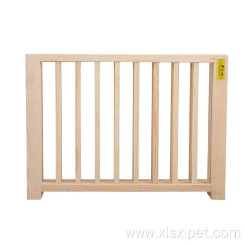 Pet Dog Fence Folding Solid Wood Playpen Gate